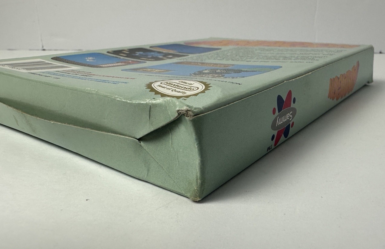 Amagon Nintendo NES Box, Manual, Insert & Foam Good Condition **NO GAME**