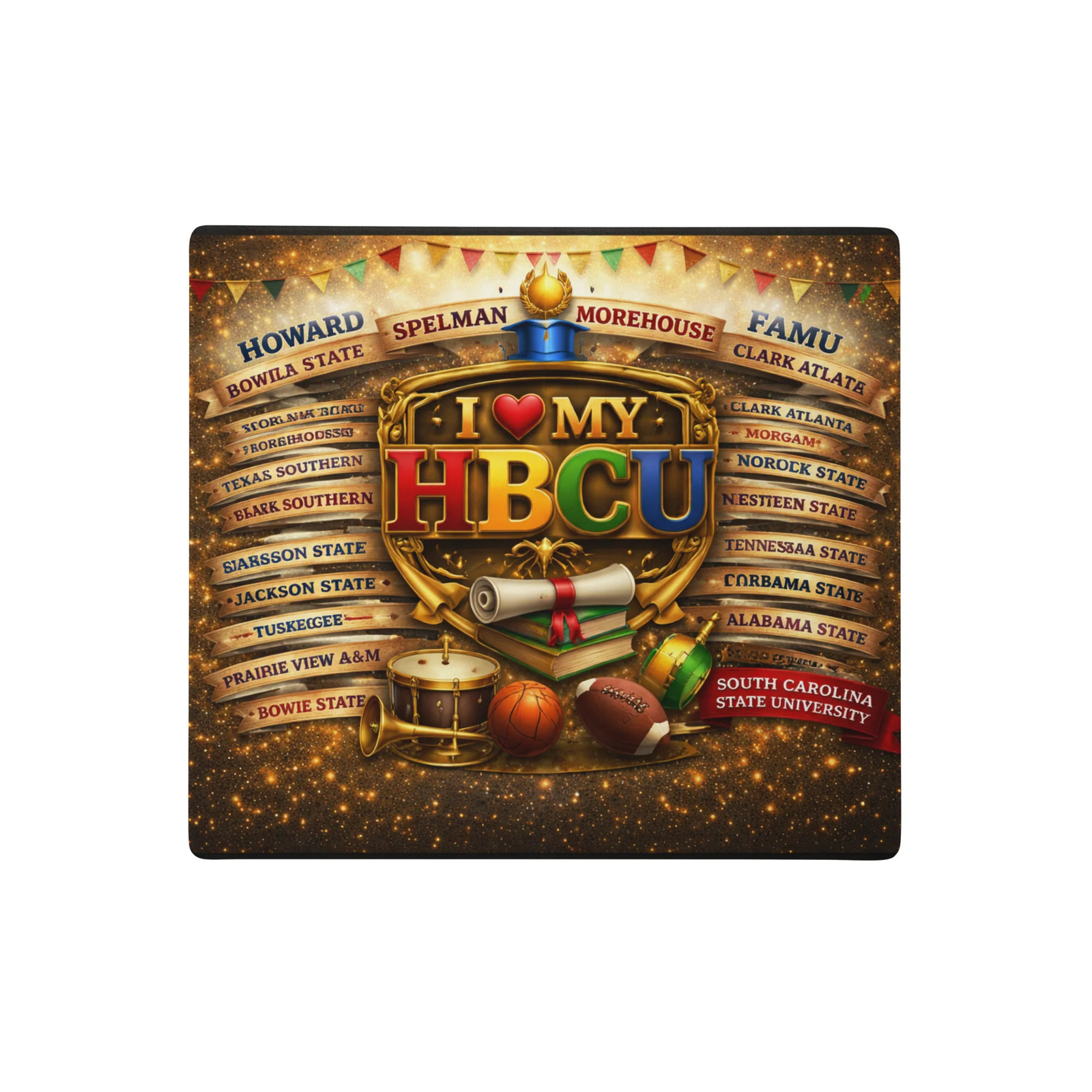 My HBCU Gaming mouse  pad FREE SHIPPING