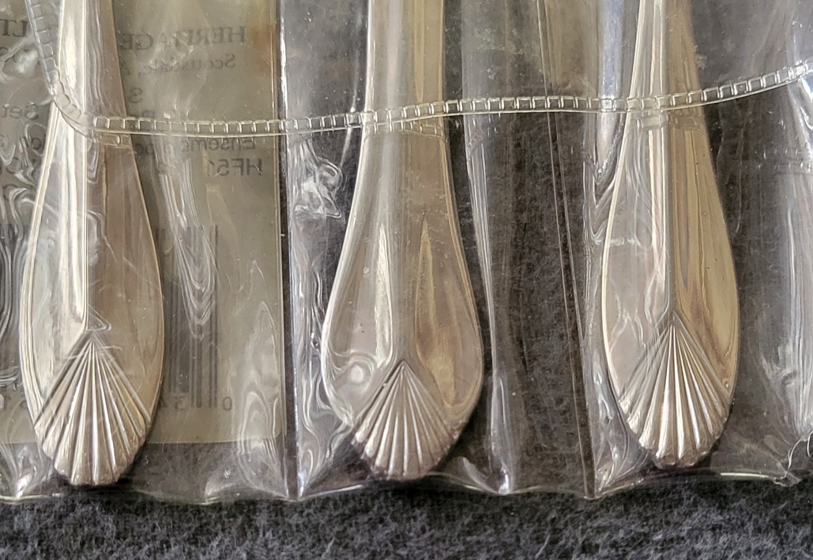 3-pc Child's Flatware Set SAFRANO Pattern Stainless Heritage Mint Ltd NEW