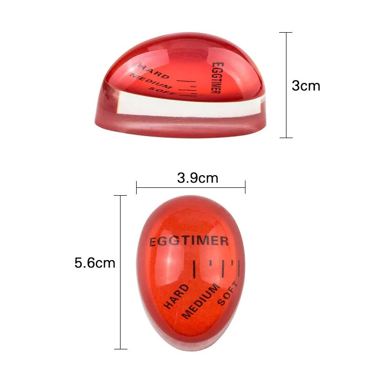 1 pc Egg Timer & Doneness Indicator for Perfect Boiled Eggs