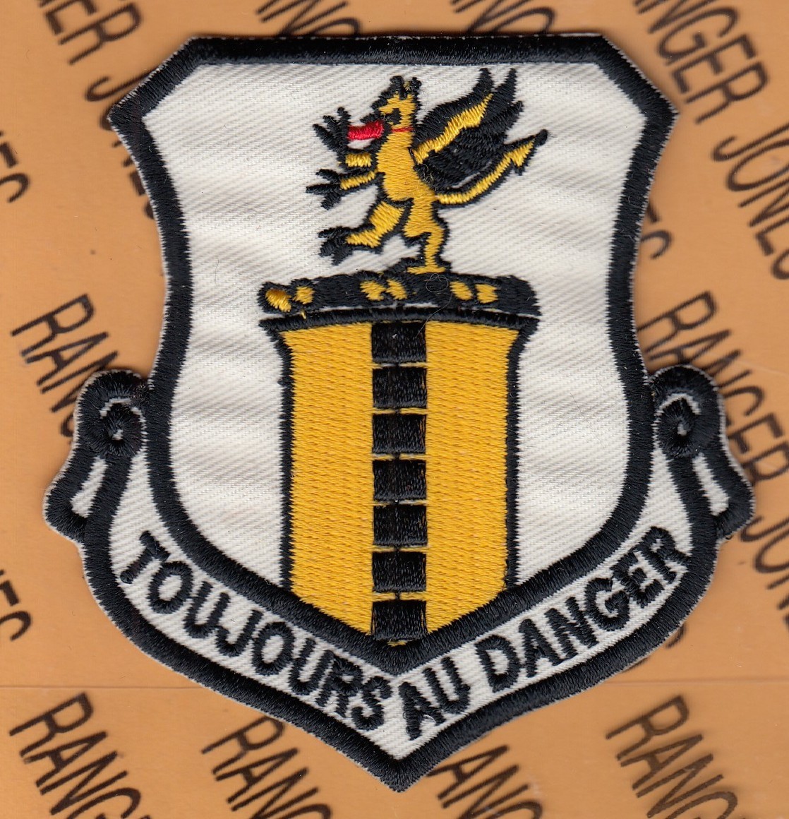 USAF Air Force 17th Reconnaissance Sq RS ~3.75" patch c/e