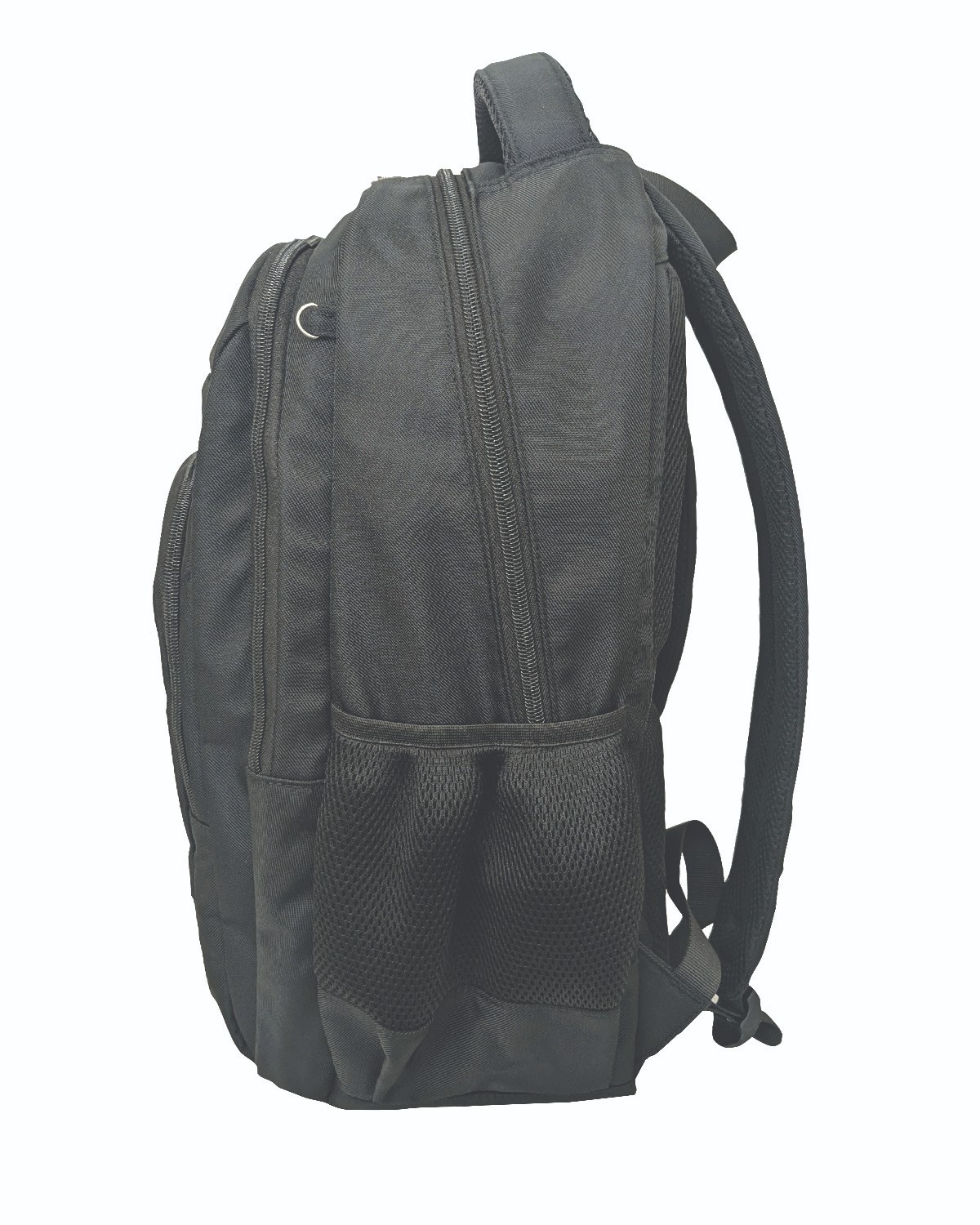Computer Backpack Bull Denim Polyester w/ Luggage Passthrough Travel Vacation