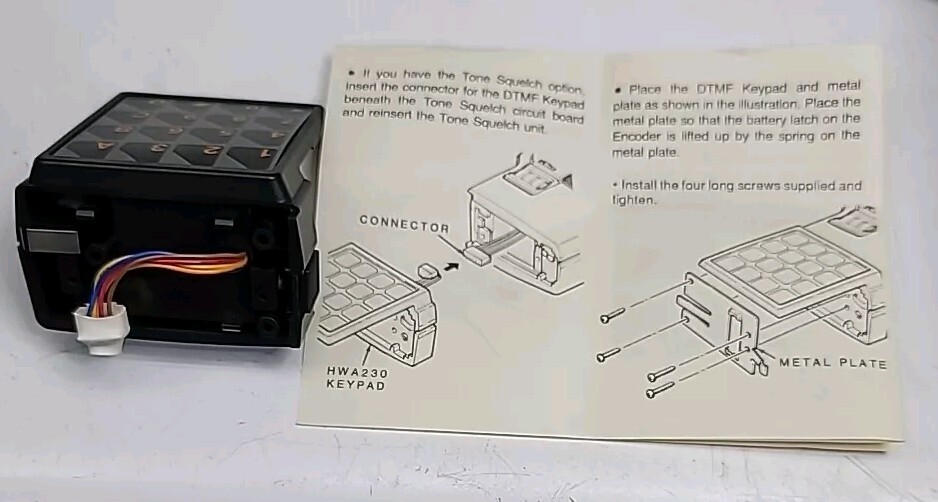 Heath HWA 230 DTMF KEYPAD For HWS-2 & HWS-4 HT's