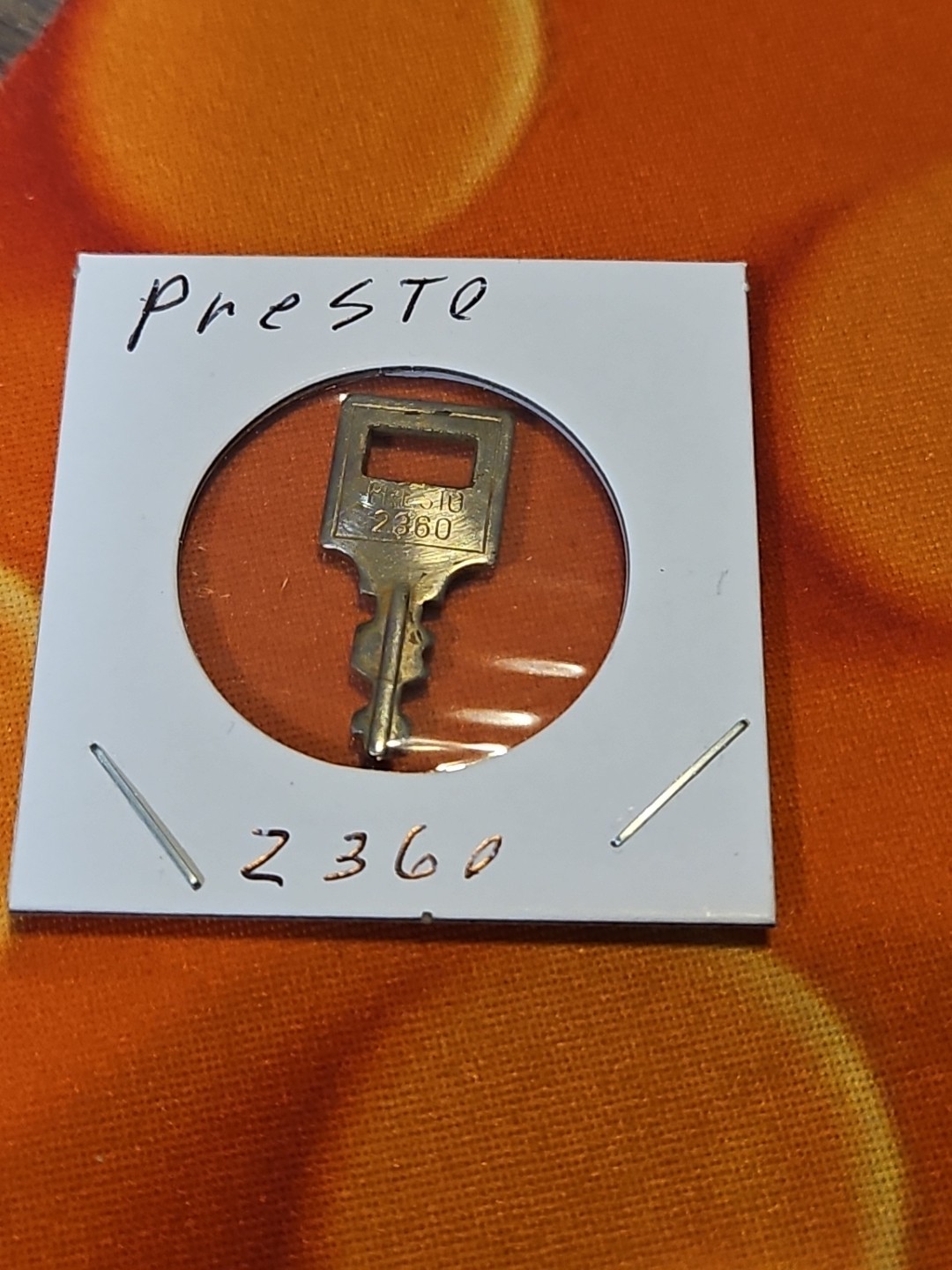 Presto key Number 2360