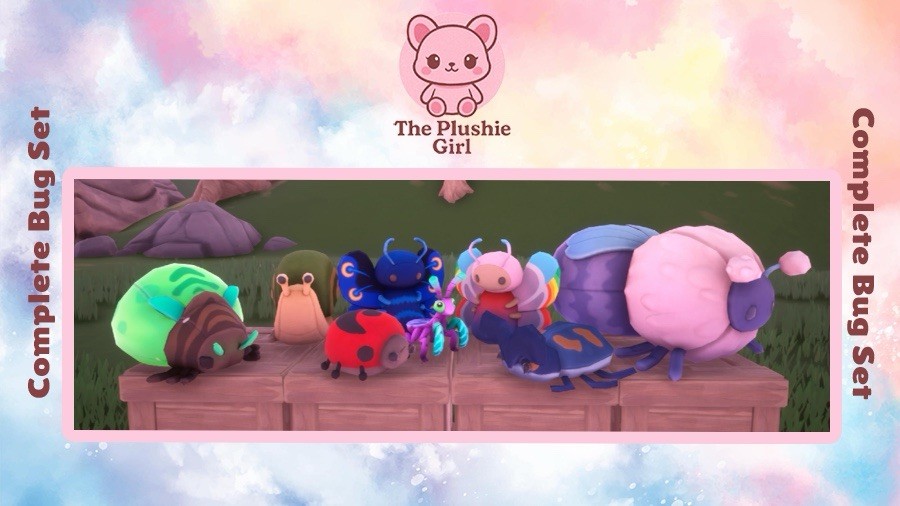 Complete Bug Plushie Set - Palia