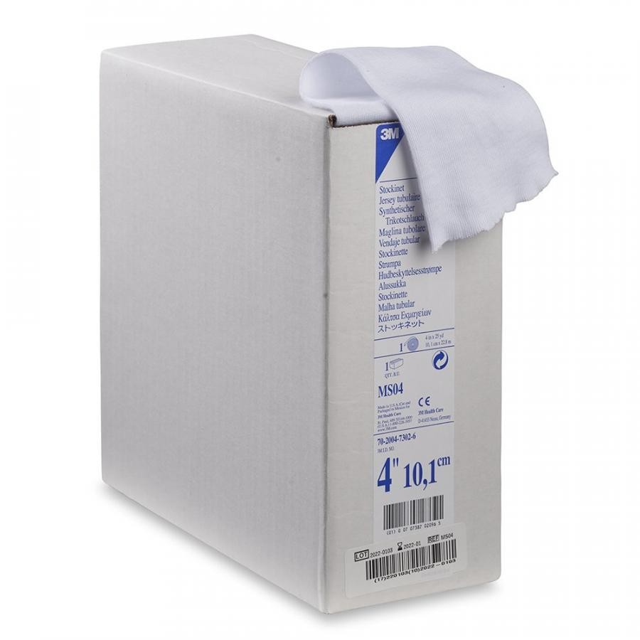 3M Synthetic Cast Stockinette Non-Sterile White Polyester 4 In. x 25 Yard 1 Ct.