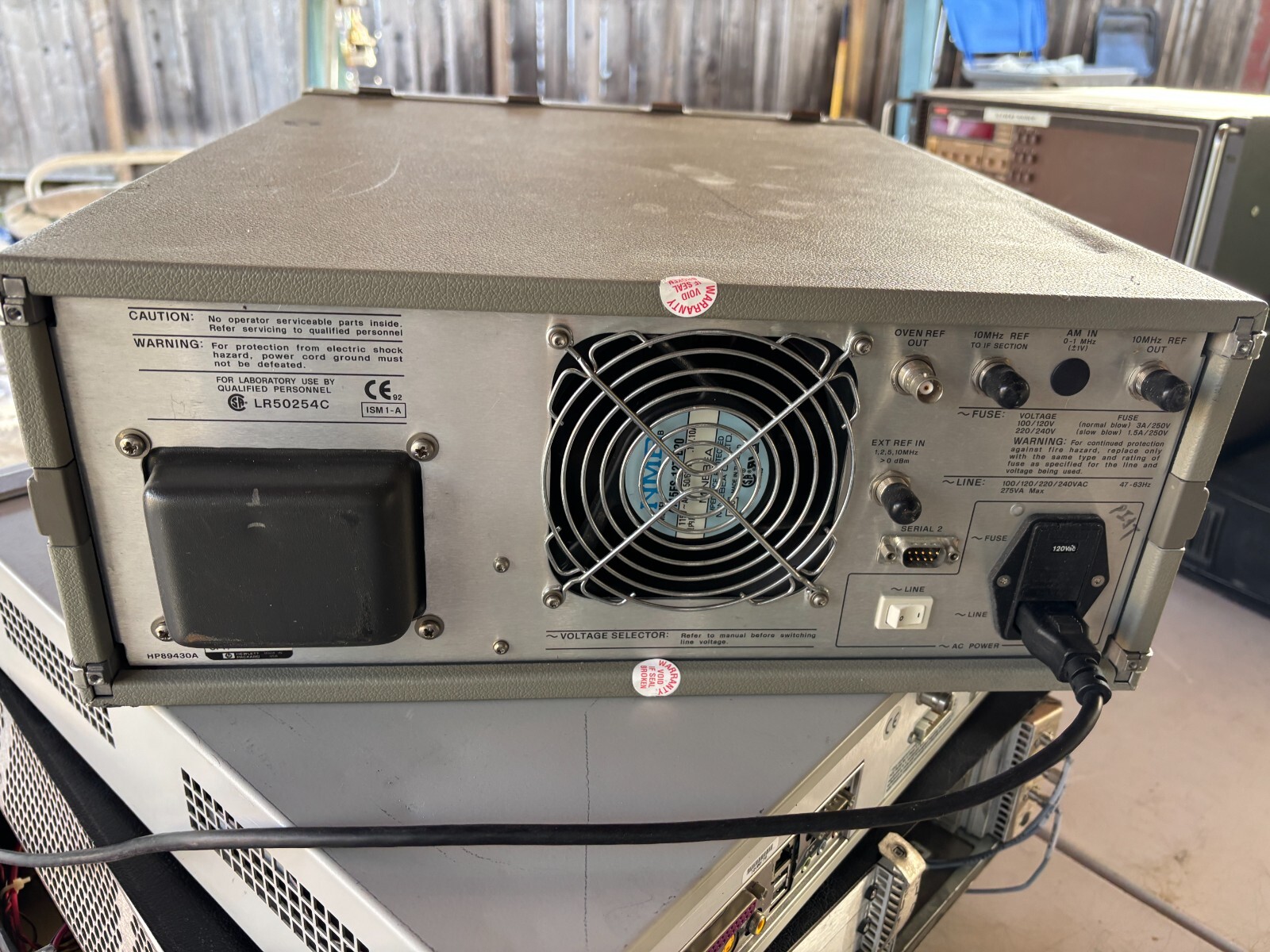 HEWLETT PACKARD HP 89440A RF SECTION for VECTOR SIGNAL ANALYZER