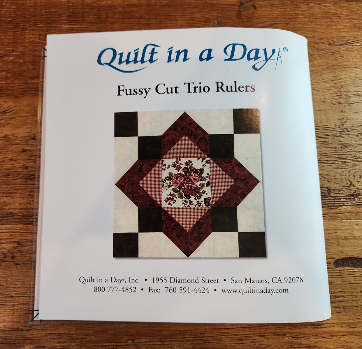 Quilt In A Day Fussy Cut Ruler, 3 Pieces