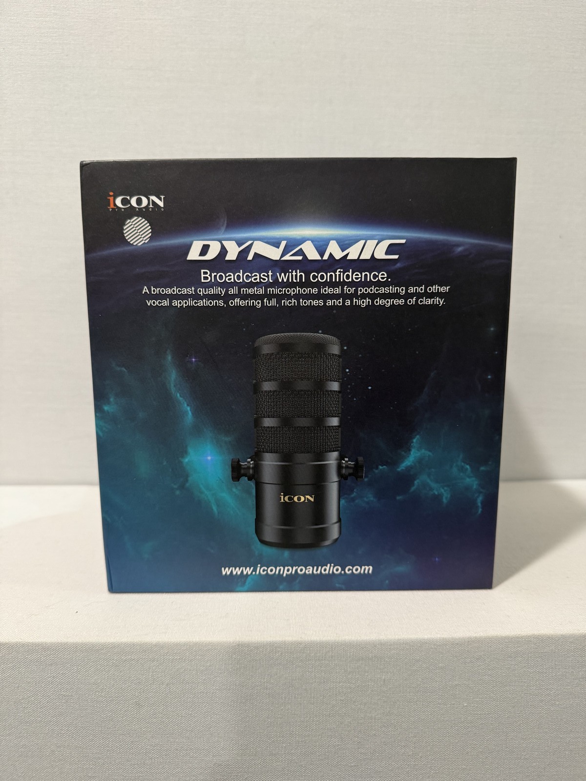 iCON DynaMic Broadcast Dynamic Microphone Open Box Display Model