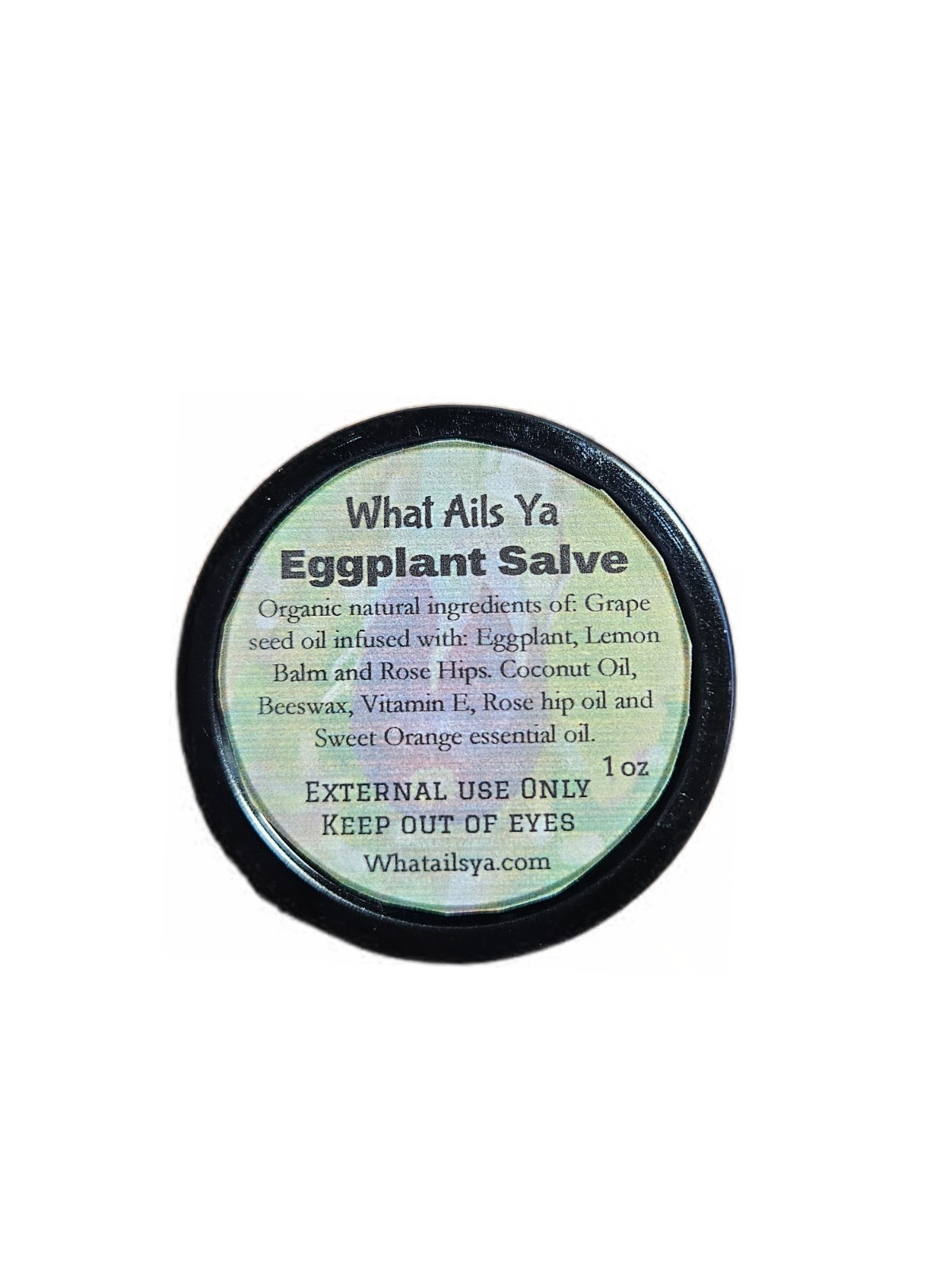 Eggplant Salve -1 oz All natural Ingredients - What Ails Ya Active