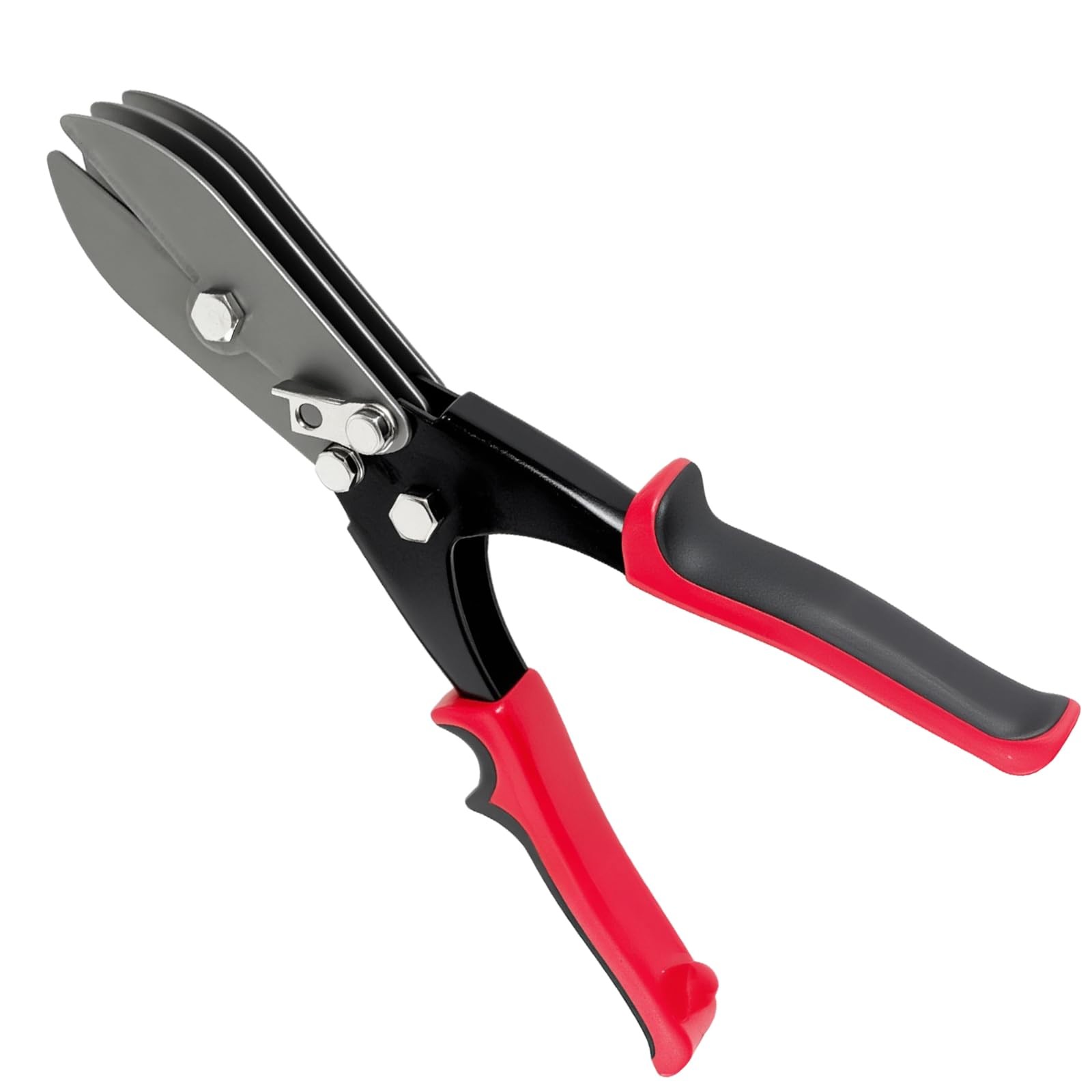 5-Blade Hand Crimper Metal Tool, HVAC Duct Crimping Tool for 24-28 Gauge Duct...