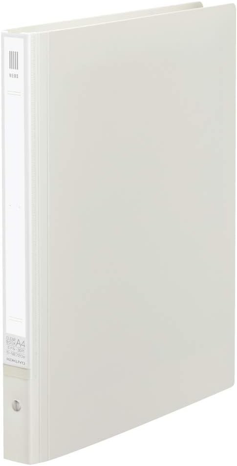 KOKUYO NEOS Refillable File, A4, Vertical, Medium, 30-Hole, Off-White