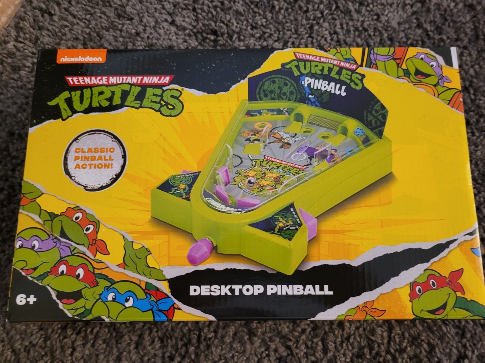 Teenage Mutant Ninja Turtles Tabletop Pinball- 2024-NEW