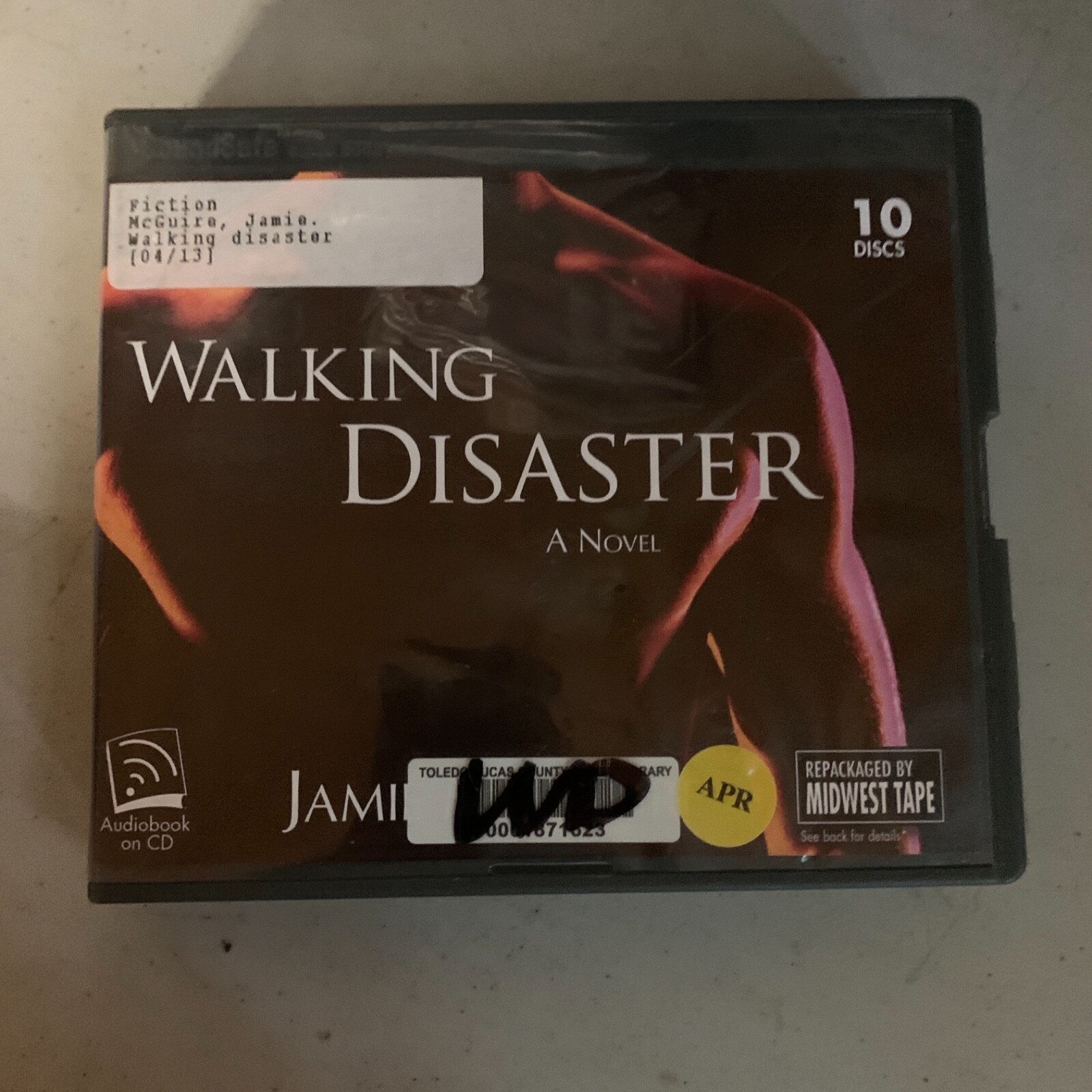 Walking disaster by Jamie McGuire unabridged  Shelf162B Audiobook~