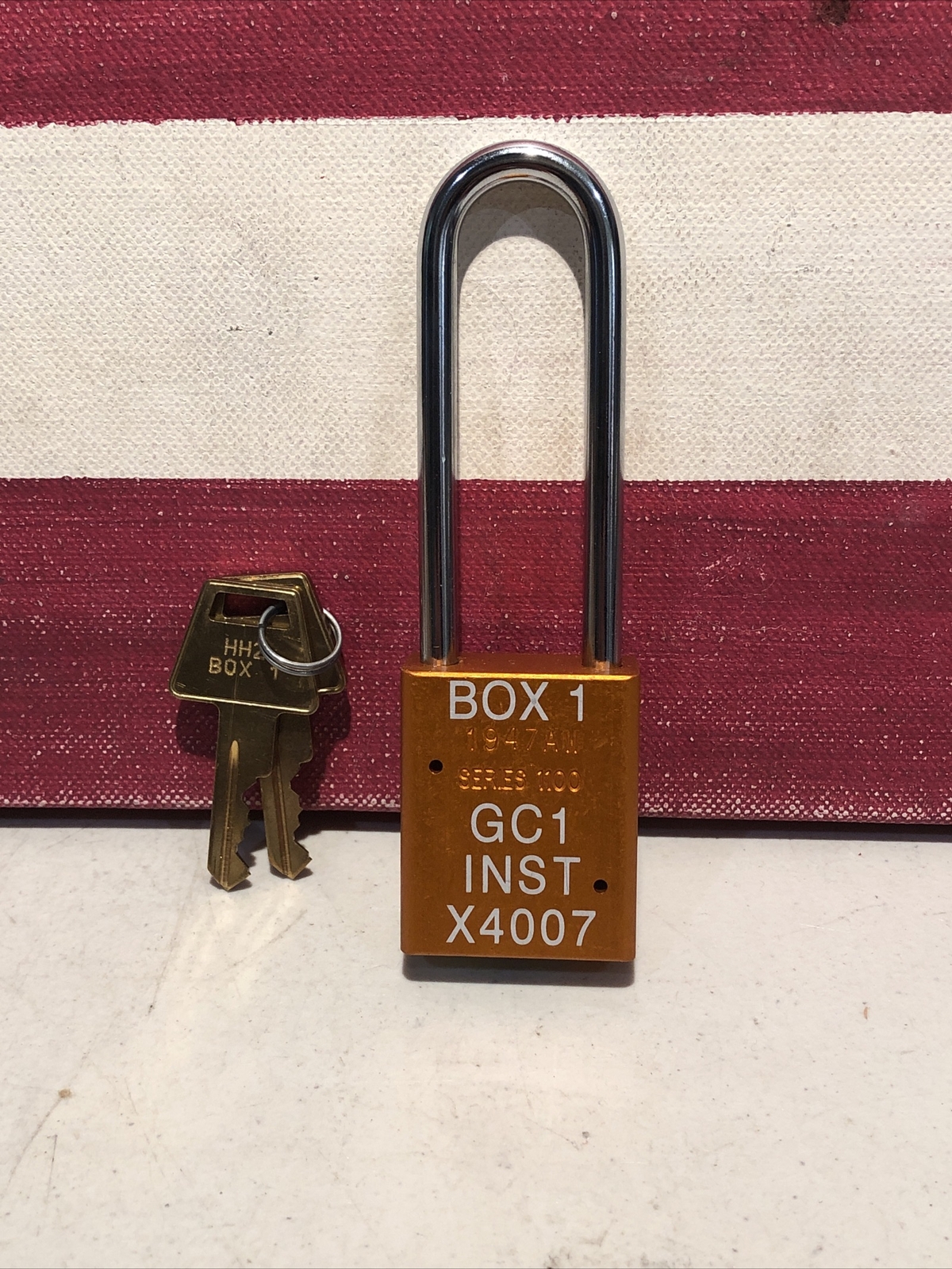 NEW MASTER LOCK AMERICAN LOCK 1107 SERIES ALUMINUM PADLOCK 3PCS HH2 KEY