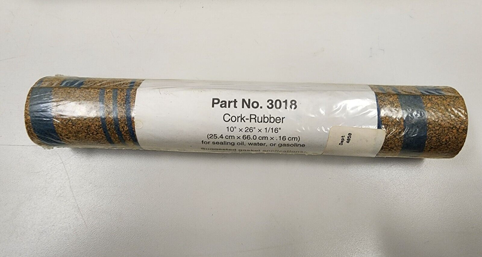 Fel-pro #3018 Rubber Cork