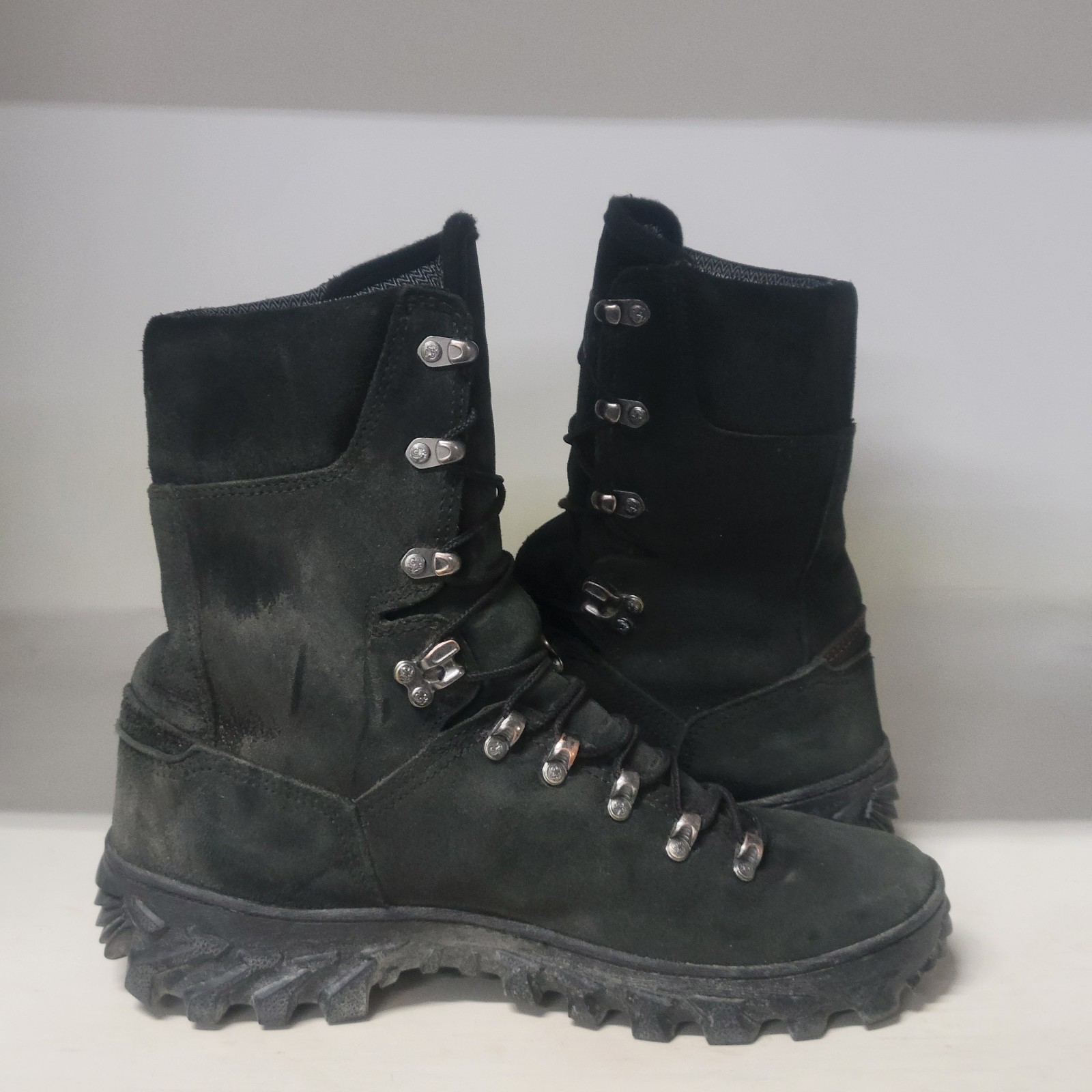 Rocky Code Red Wildlands 77 Fire Boot Black Mens Size 10.5M (READ DESCRIPTION)