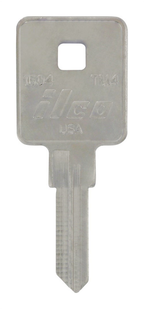 Hillman 86174 Brass TM-4/1604 Universal Single Sided Blank Key (Pack of 10)