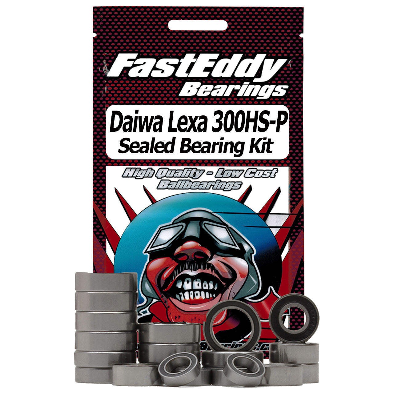 Daiwa Lexa 300HS-P Baitcaster Complete Fishing Reel Rubber Sealed Bearing Kit