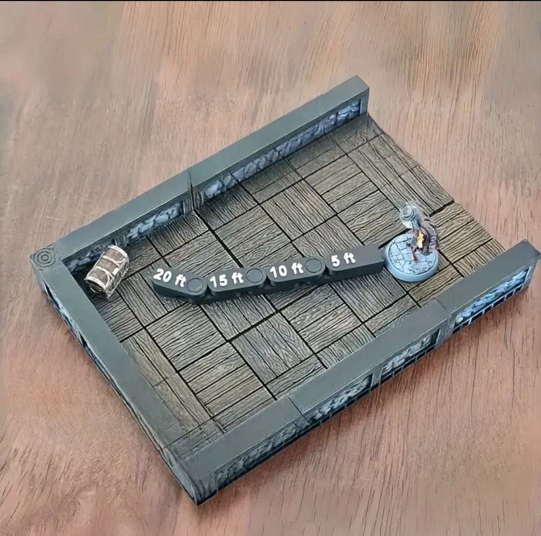 D&D Flexible Ruler set (3 pieces)