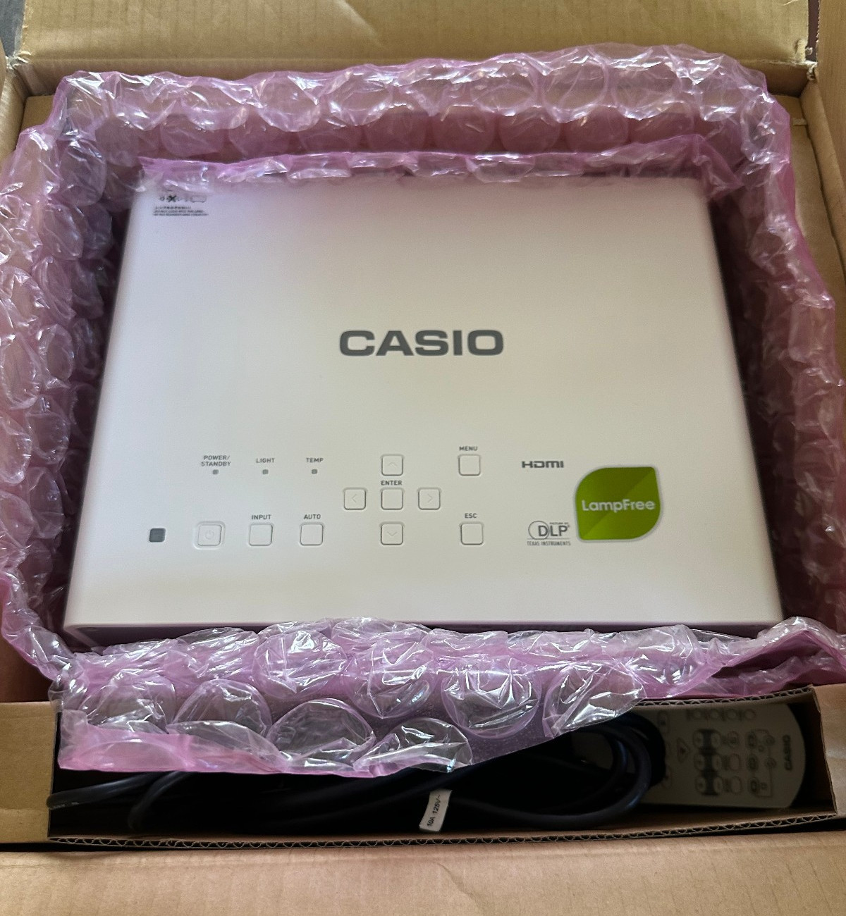 Casio XJ-M241 Laser/LED Hybrid Lampfree Data Projector NEW OPEN BOX