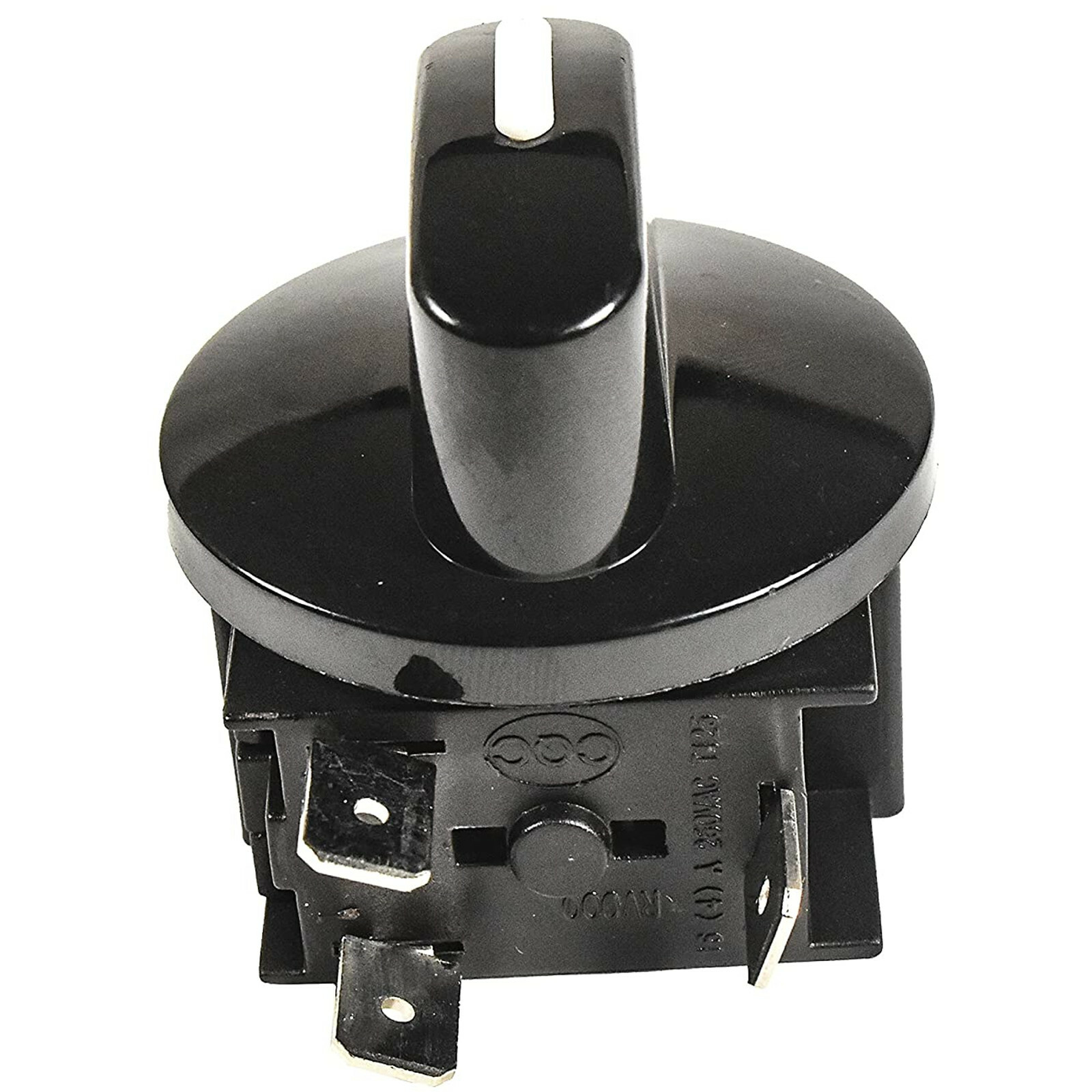 HQRP Heavy-Duty Rotary Switch 2-Speed 120V-250V, 15A Fan Heater Speed Selector