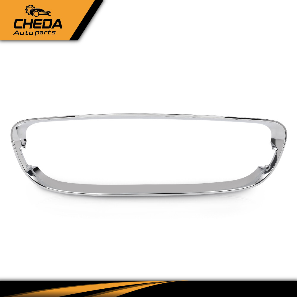 Front Bumper Grille Surround Molding Chrome Fit For 14-17 Jaguar F-Type T2R5053