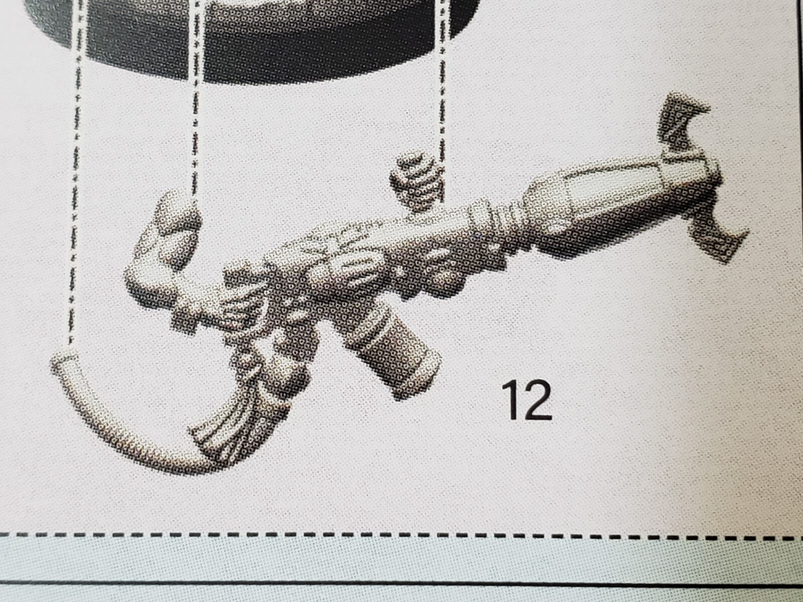 Warhammer 40K Aeldari Bits Warp Spiders Exarch Death Spinner Cannon #12