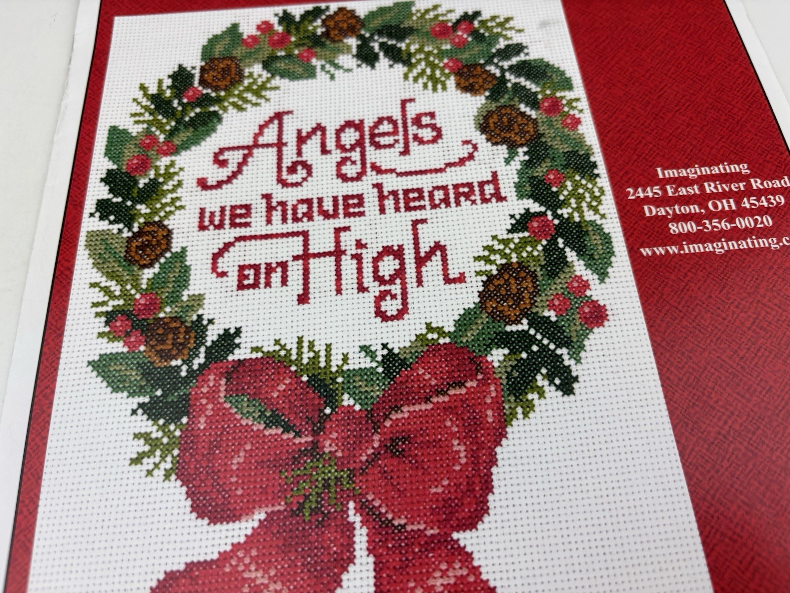 Imaginating Angels We Have Heard On High Counted Cross Stitch Pattern 8S