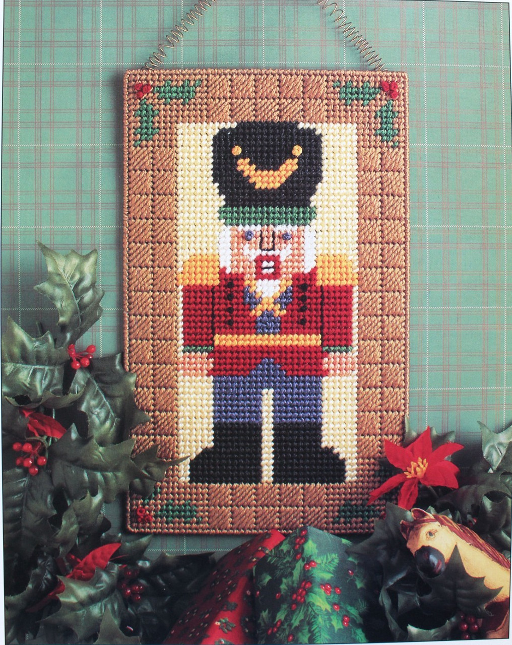 Nutcracker Wall Hanging Plastic Canvas Patterns Annies Club HomeDecor