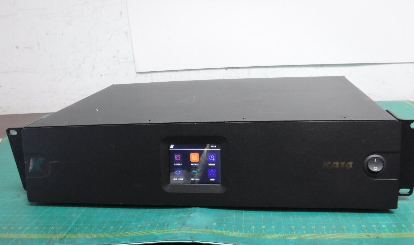 K-ARRAY KA14 2 CHANNEL Power Amplifier (Fully Functional)