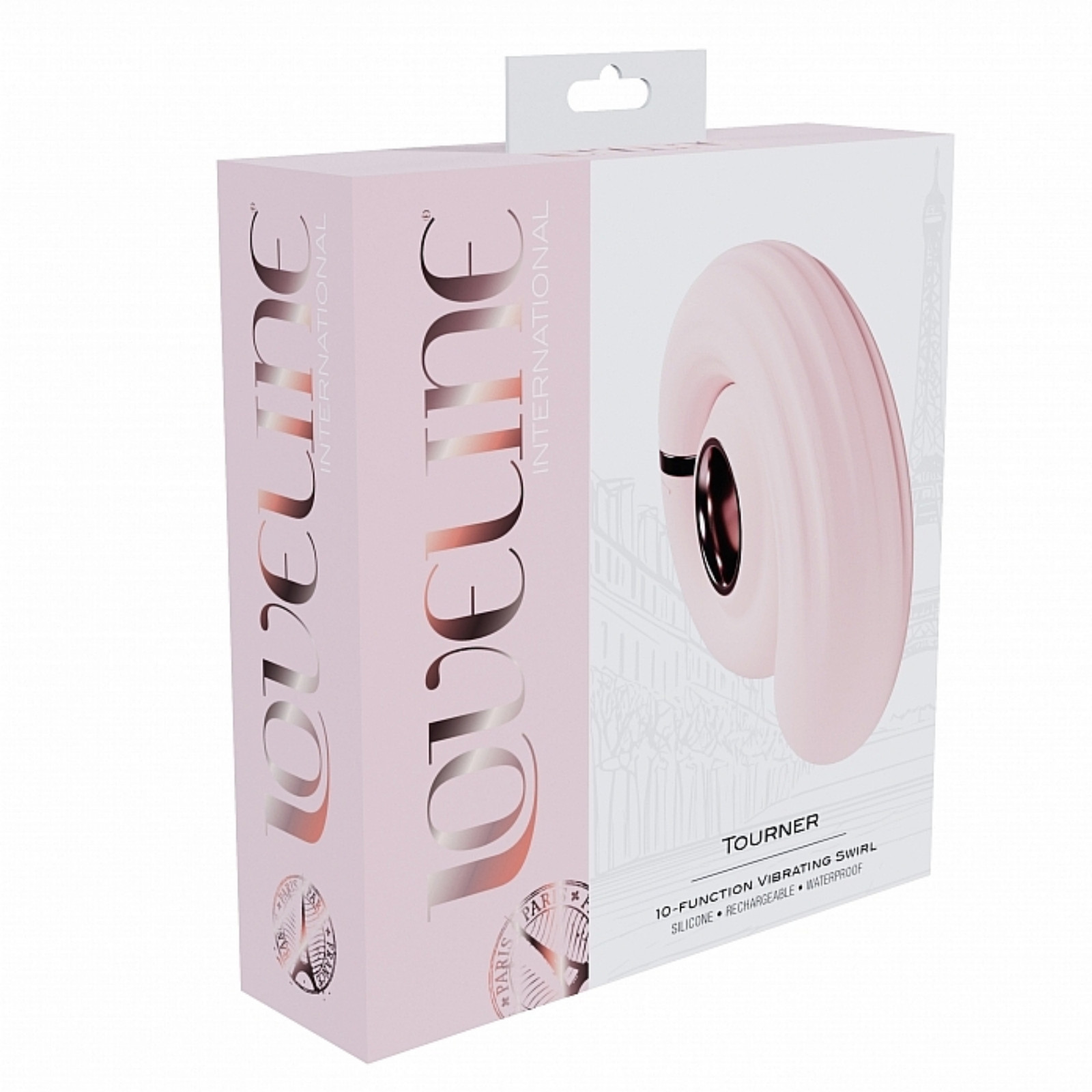 Vibrating Swirl Silicone Vibrator Discreet Stimulator Multi-function Teaser