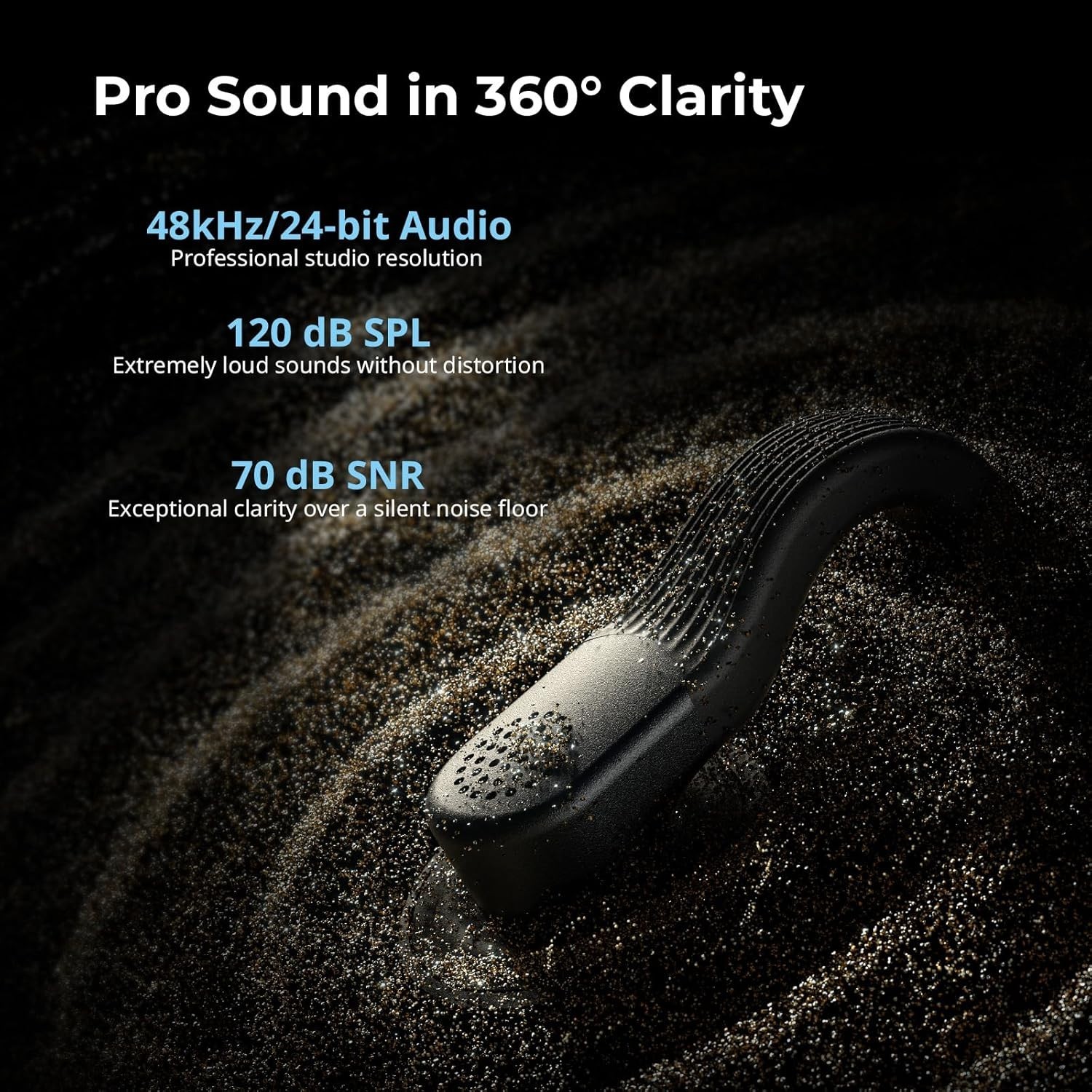 Wireless Mic S70-C2 2 TX + 1 RX + Charging Case, USB-C Compact Wireless Micro...
