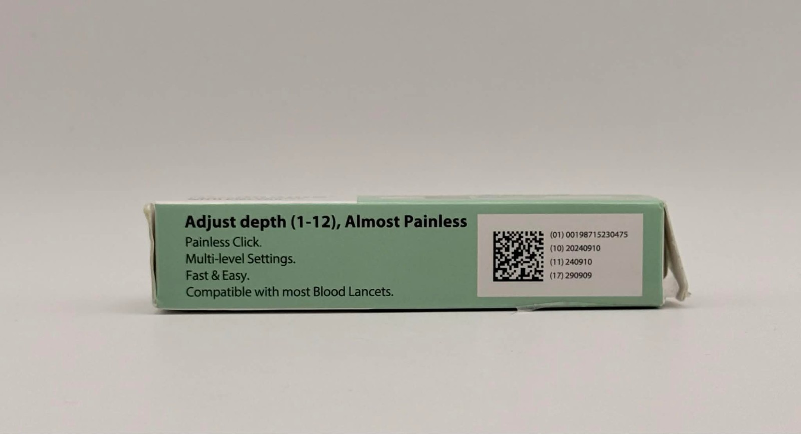 Lancing Device, with 12 Adjustable Depth Settings, Lancing Device for Diabetes
