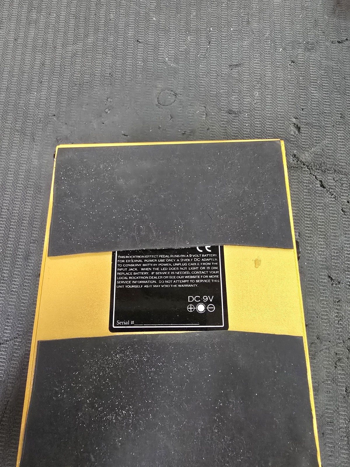 Rocktron Austin Gold Overdrive pedal