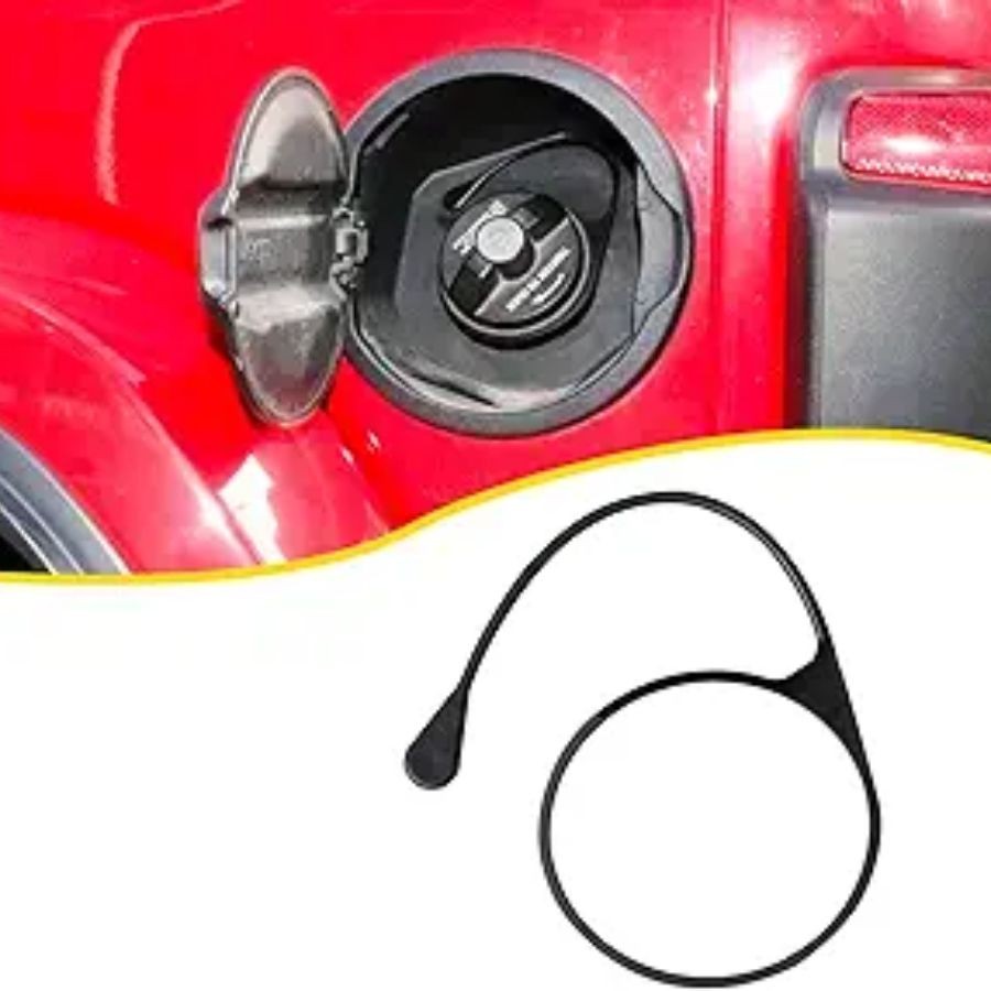 Gas Cap Tether Compatible with 2018-2024 2025 Wrangler JL 2/4 Door 4XE Gladiator