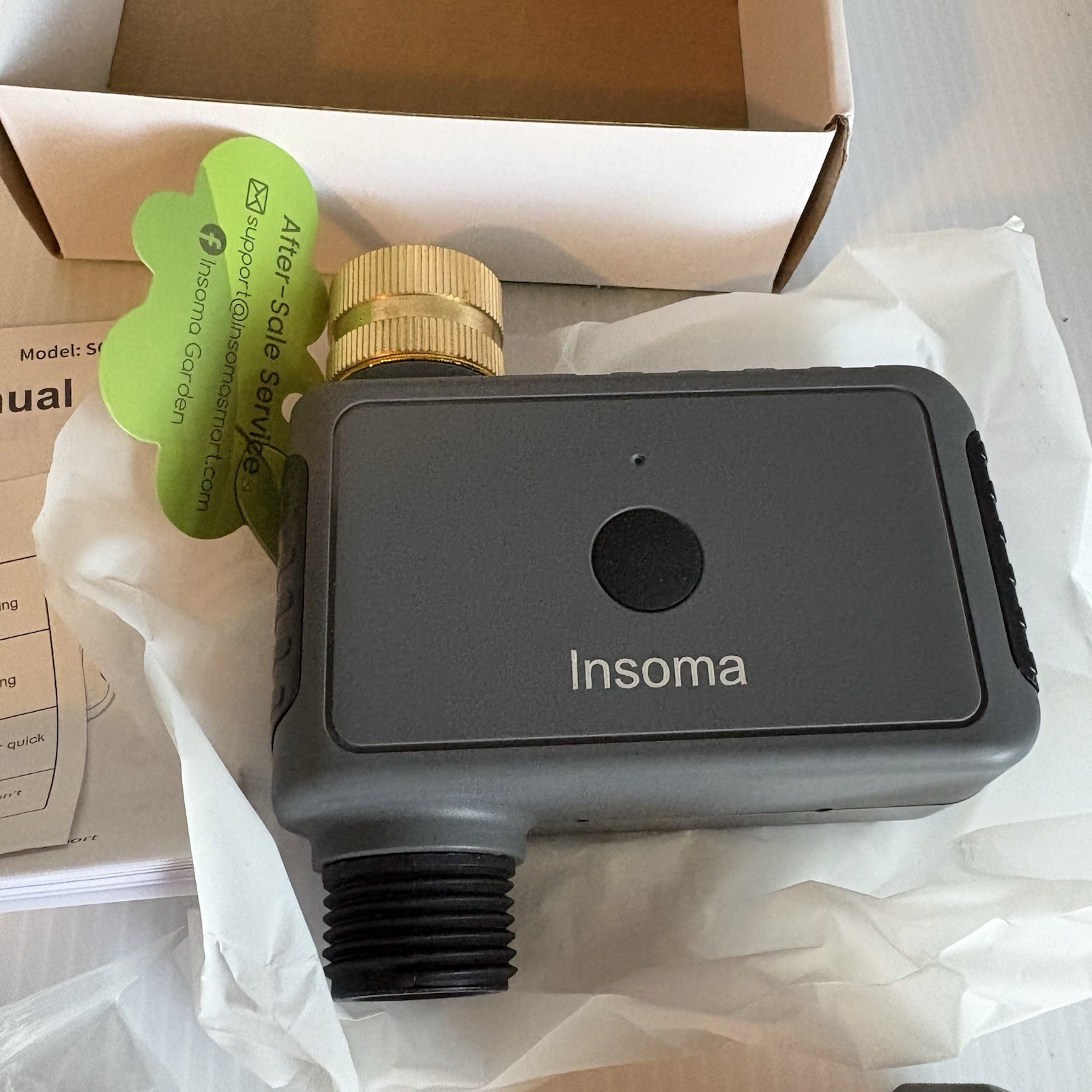 Insoma Smart Wifi Water Timer SGW05W-TT Open Box