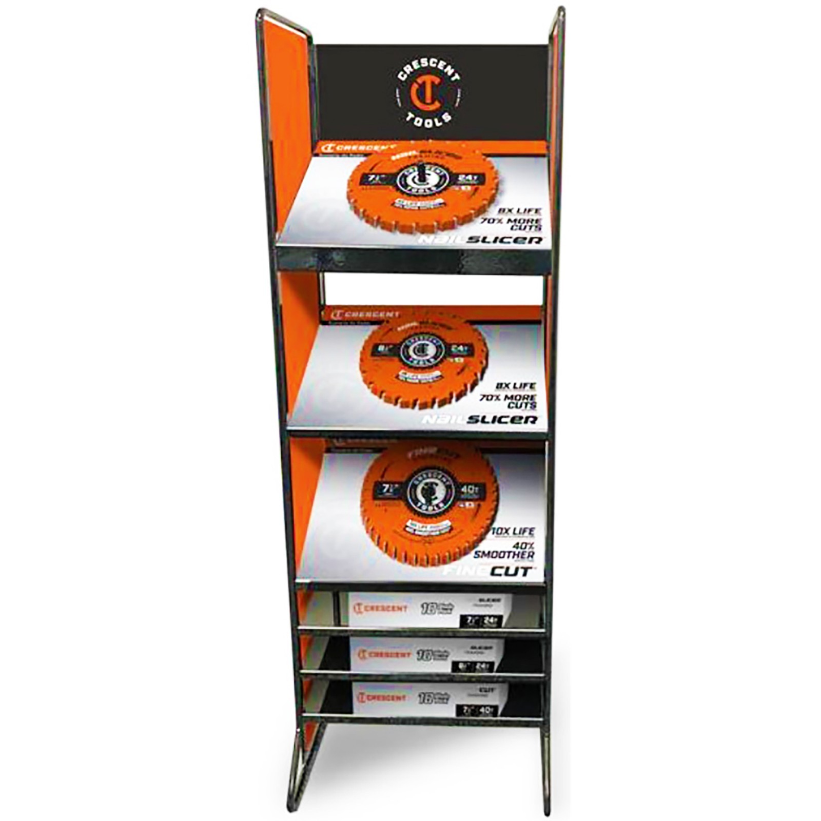 Crescent CSB3TIERMERCH 3 Tier CSB Merchandiser w/ Blades