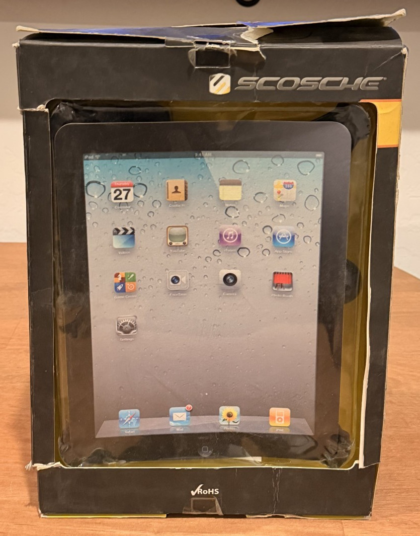 Scosche holdUP Headrest Mount for Apple iPad 1, 2, 3 or 4 FREE SHIPPING