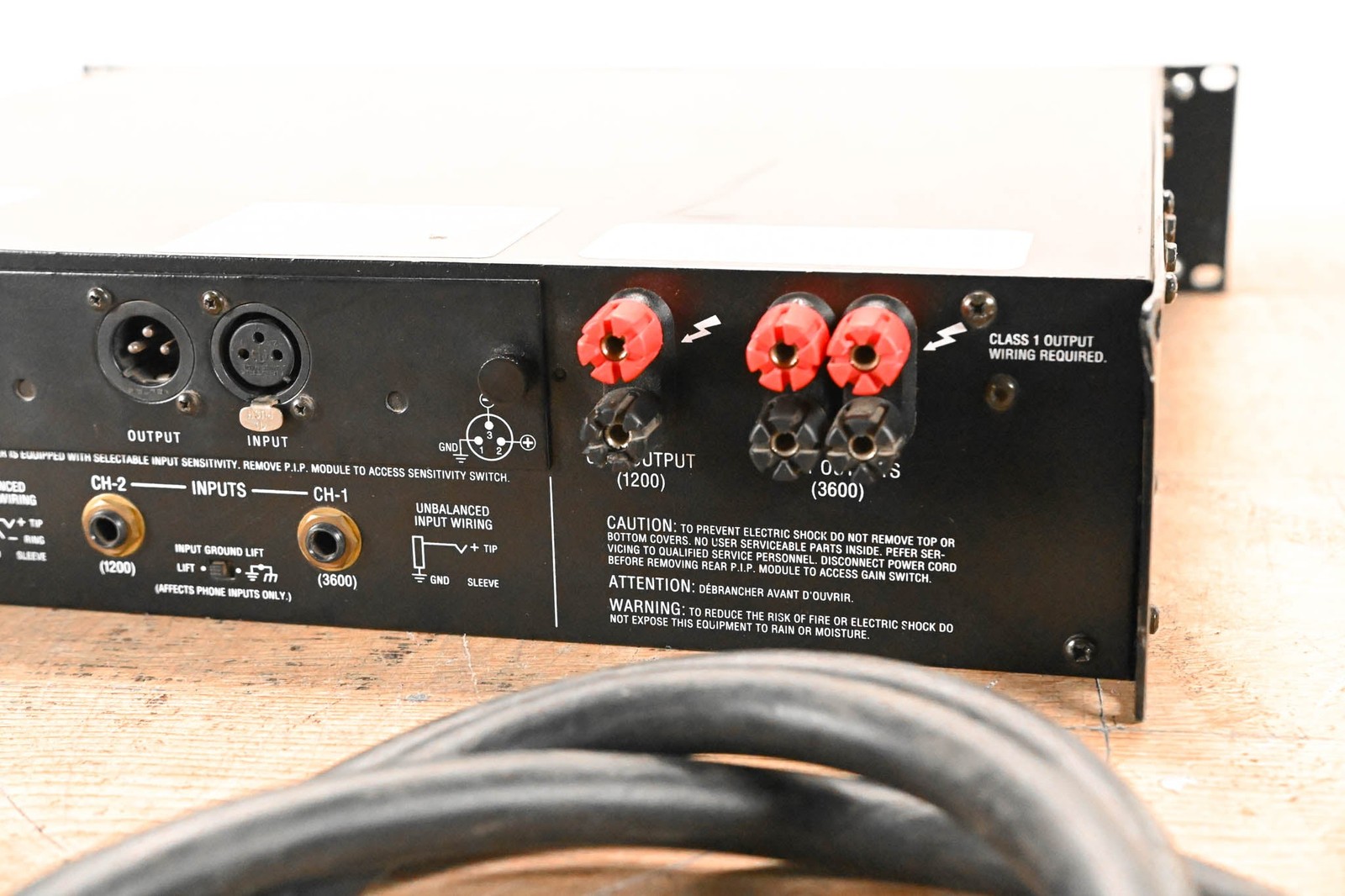 Crown Macro-Tech 36x12 2-Channel Power Amplifier CG01VR3