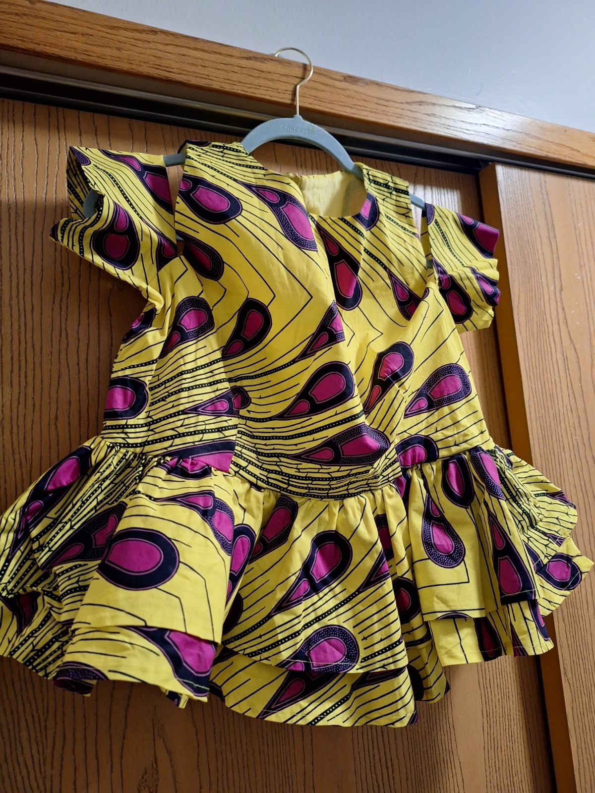 Women's African Print Top Size 12 To 14