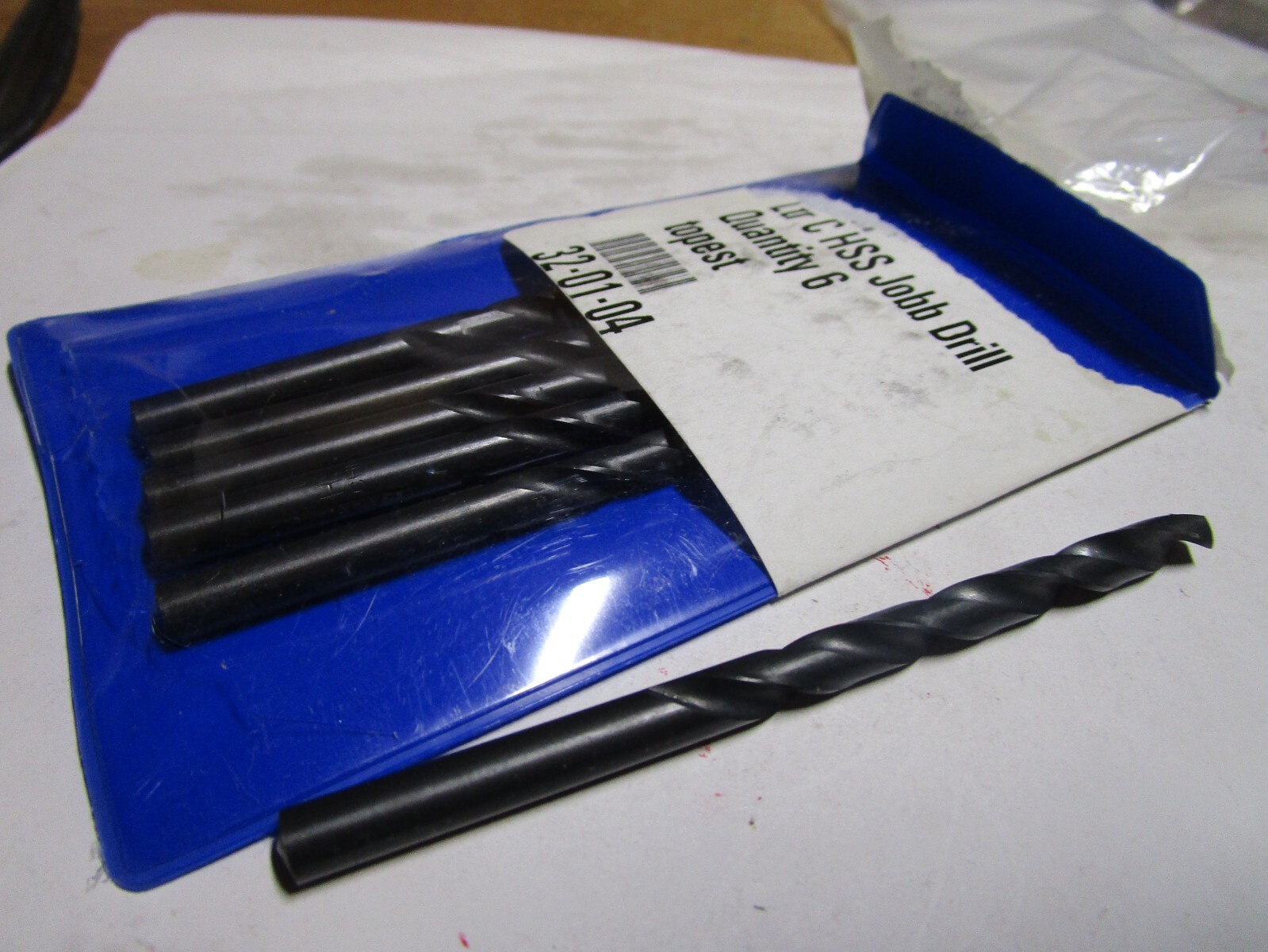 Ltr C x 4" OAL 118° Black Oxide High Speed Steel Straight Jobber Drill QTY 6