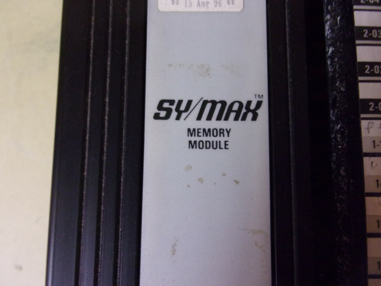 Square D SY/Max 8020-SCP-121-R Controller With Memory Module Model 100