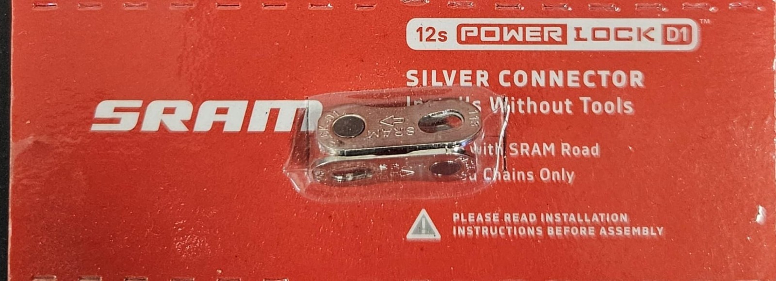 SRAM AXS PowerLock Links for 12-Speed Road Chain Silver
