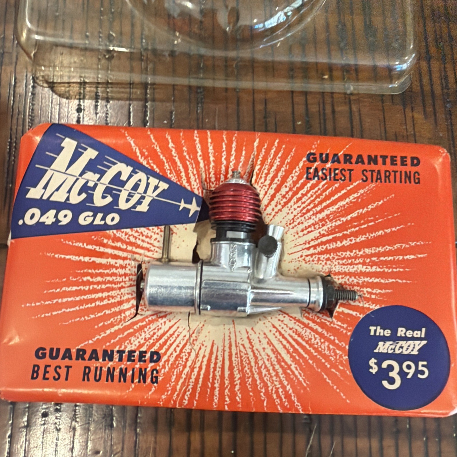Vintage McCoy .049 Nitro Engine New In Original Packaging