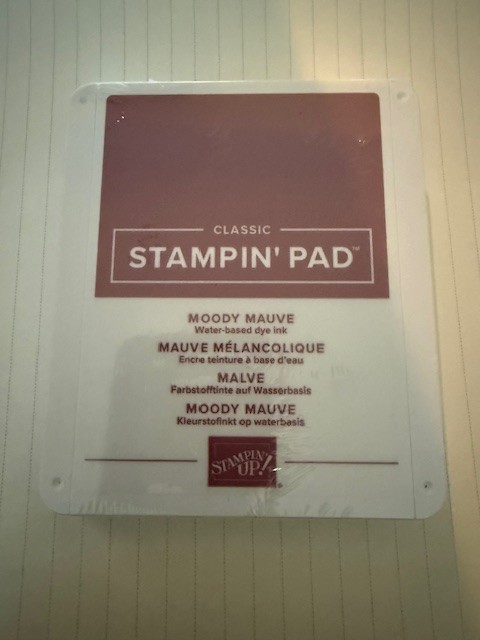 Stampin’ Up Ink Pad, Moody Mauve, NEW, Sealed, RETIRED Discontinued