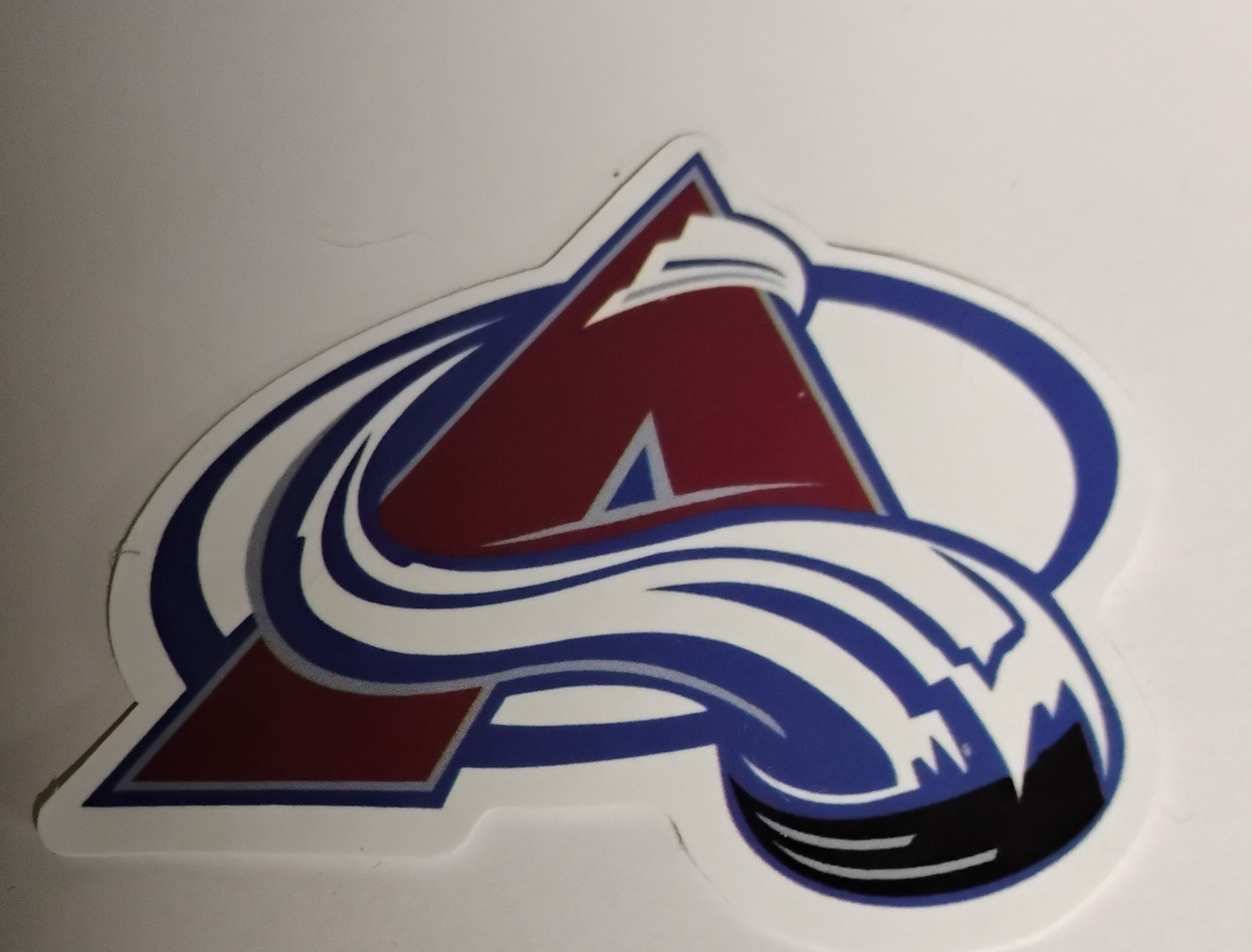 Custom Colorado Avalanche  Vinyl Sticker 2"x2"
