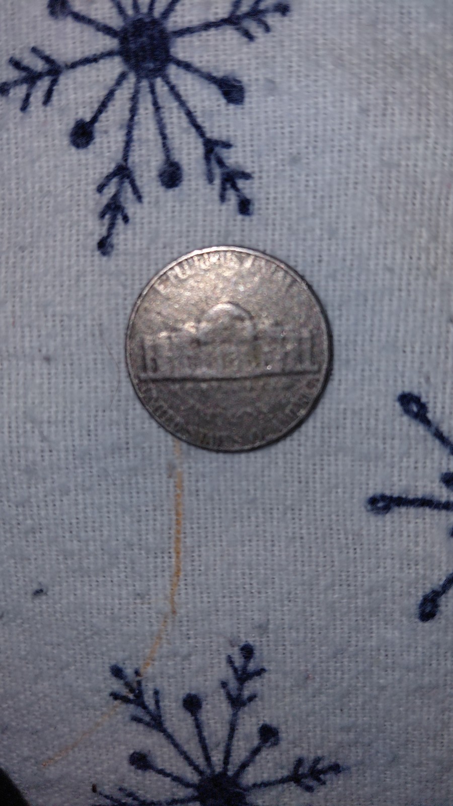 2017 D Grease Struck Error Jefferson Nickel