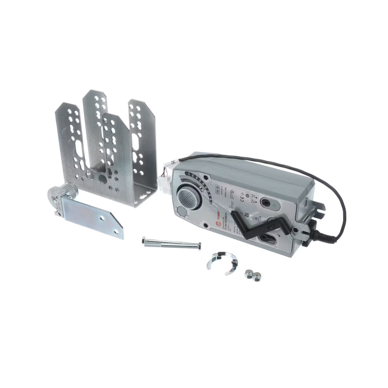 TRANE ACT00711 Actuator Kit w Crank Arm & Mounting Bracket 24VAC 2-10VDC 90in-lb