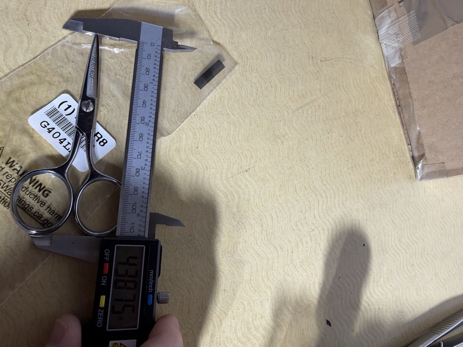 Heritage USA Scissors 404LR G404LR Multiuse 4” Sharp Points Electrician Klein